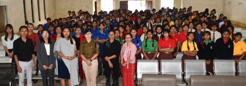 Wokha district observed International Girl Child Day at Tiyi Hall, Wokha town on October 11.  (DIPR Photo)